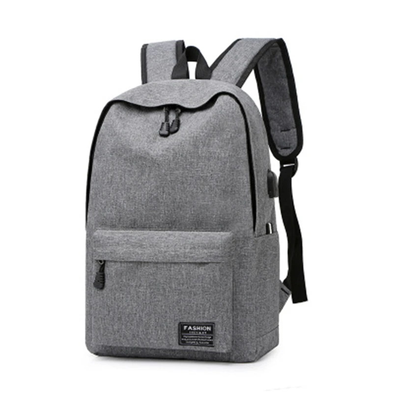 

Fashion man laptop backpack usb charging computer backpacks casual style bags large male business travel bag backpack