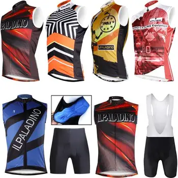

Summer Cycling Vest Brand New Men's Cycling Jerseys Sleeveless Bike Jersey Sports Racing Suit Biking Clothes Free Shipping