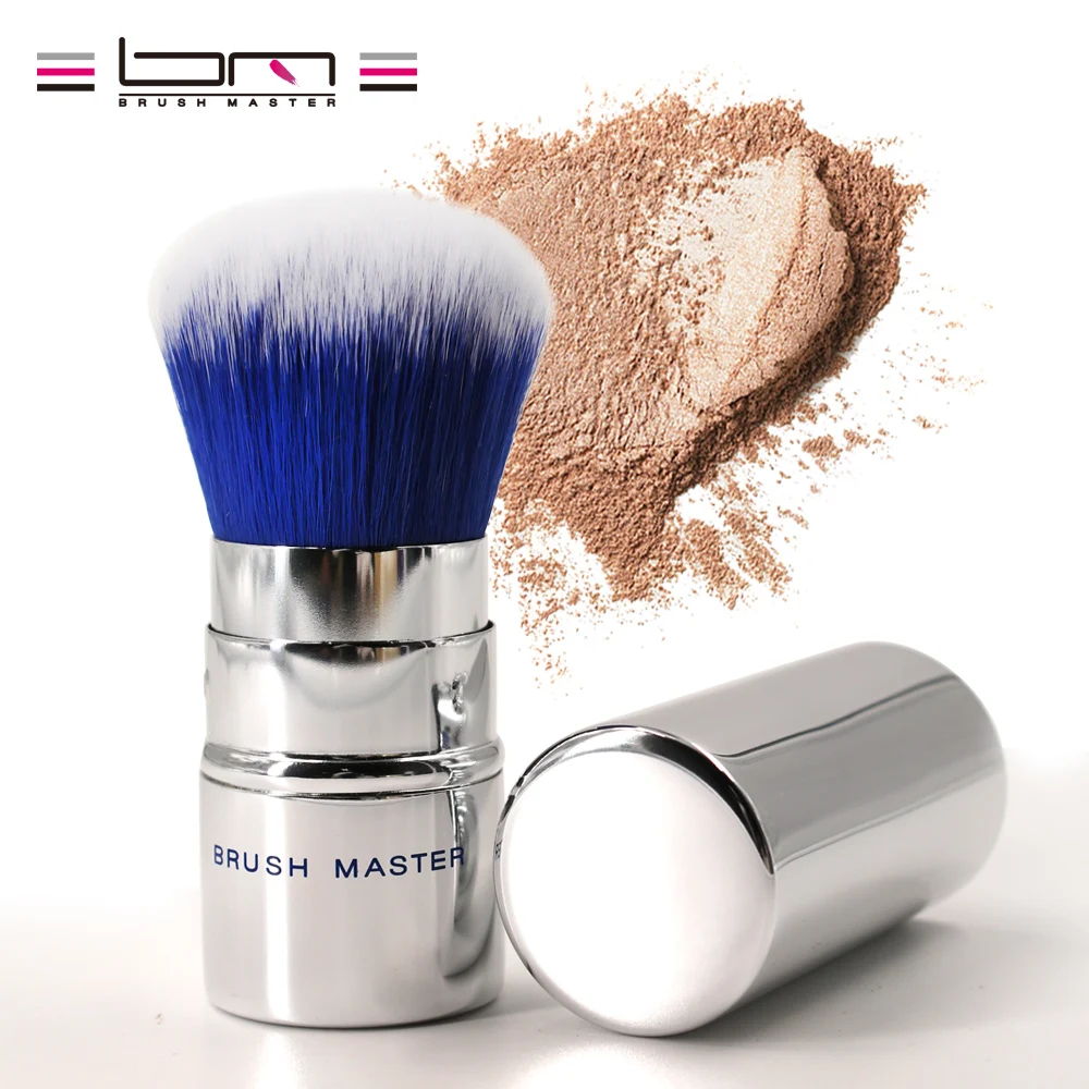 BM Brush Master Retractable Kabuki Makeup Brush Blush Foundation Powder