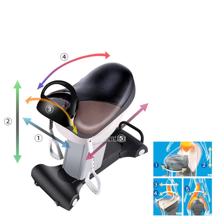 SM-QMJ электрическая машина для верховой езды Вибрационный тренажер для мышц брюшной полости руки бедра потеря веса живота фитнес-тренажер