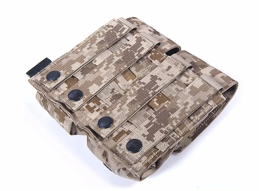 FLYYE MOLLE двойной M14 Mag Чехол военный кемпинг модульный боевой CORDURA M009