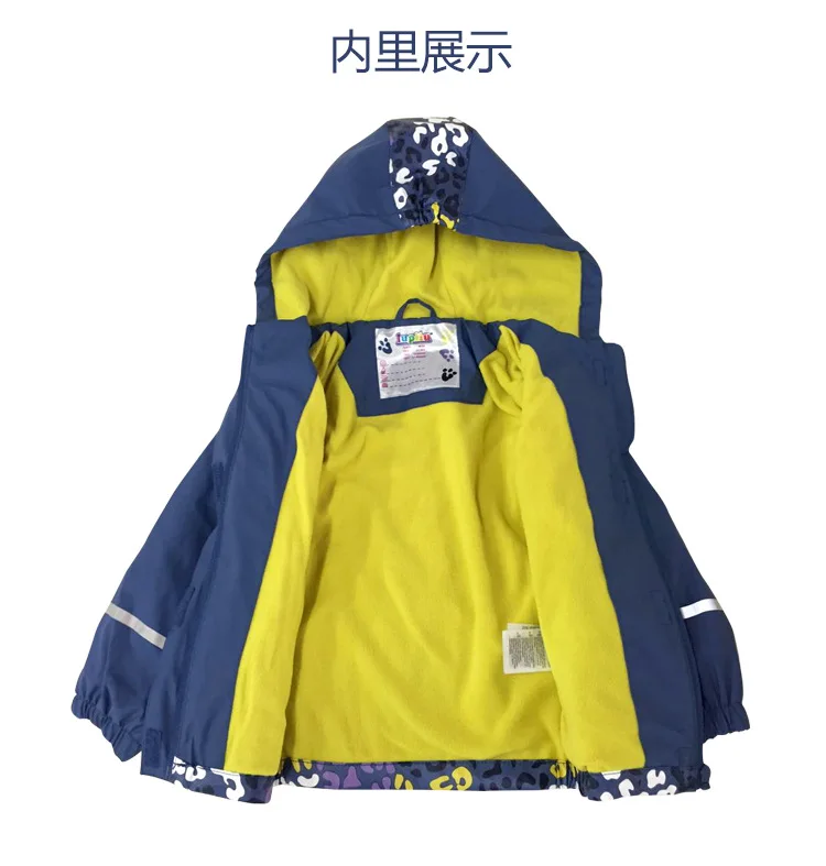 Куртки для маленьких девочек в немецком стиле; пальто; детская ветрозащитная бархатная одежда; Лыжная куртка; детские непромокаемые пальто из искусственной кожи