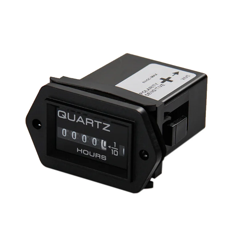 Free Shipping! DC12 40V Mechanical digital Hour Meter for Diesel