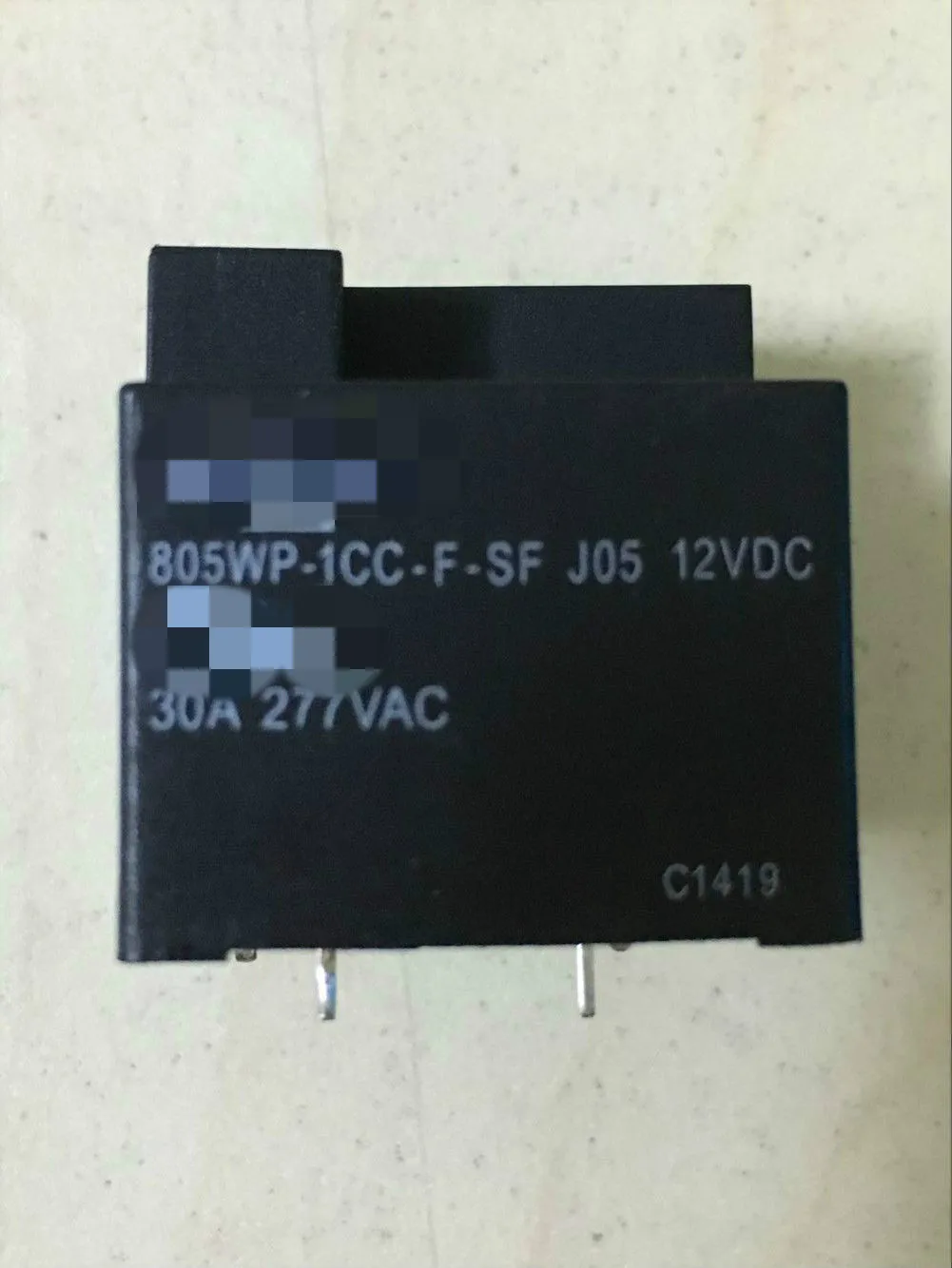 805WP-1CC-F-SF J05 реле 30A 277Vac контакт 12VDC катушка новая | Обустройство дома