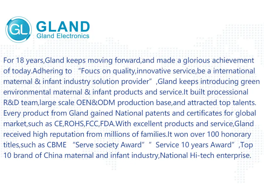 GL Electric Breast Pump Double Baby Breast Feeding Pump Breast Milk Illuminated Button Safety PPSU With 150ML Bottles Free Gift best double electric breast pump