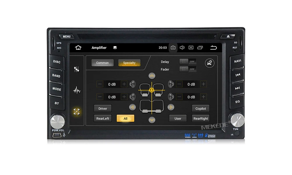 Clearance mekede px5 DSP 4+64G 7"2Din Android 9.0 Car Multimedia Player For Nissan For Hyundai For Kia GPS Navigation Radio Stereo Video 17