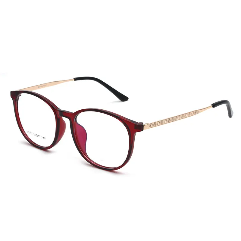 Пластик полный обод гибкие высокое качество кадр очки для Для женщин и Для мужчин оптических очков рамки зрелищ S1017 очки кадр