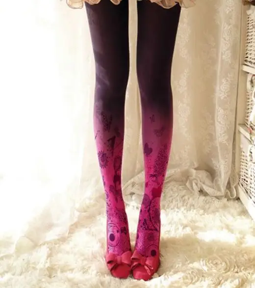 colorful stockings tights