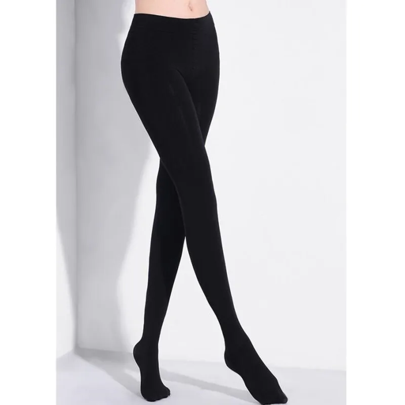 4 Pair Lot Women 150D Winter Warm Tights Microfiber Thermal Fleece Lined Pantyhose Women Thick