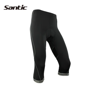 

Santic Bicycle Cycling Men&3/4 Shorts-Trace With 4D Coolmax Pad Riding Bike Short Pants Sportswear Bicycle Clothes Equipment