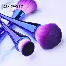 

KJL Brush Box Set 5PCS Makeup Brush Artificial Fiber Little Waist Handle Blush Contour Foundation Blending Eye Shadow Brush