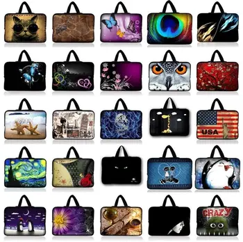 

7.9 9.7 10.1 11.6 13 13.3 14 15.4 15.6 17.3 17.4 Laptop Sleeve Bag Zipper Notebook Case Computer For MacBook ASUS Acer Dell #C
