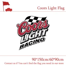 Светлое Пиво Coors спортивные барный флаг белый флаг 3x5ft полиэстер баннер летающие 150*90 см/60*90 см