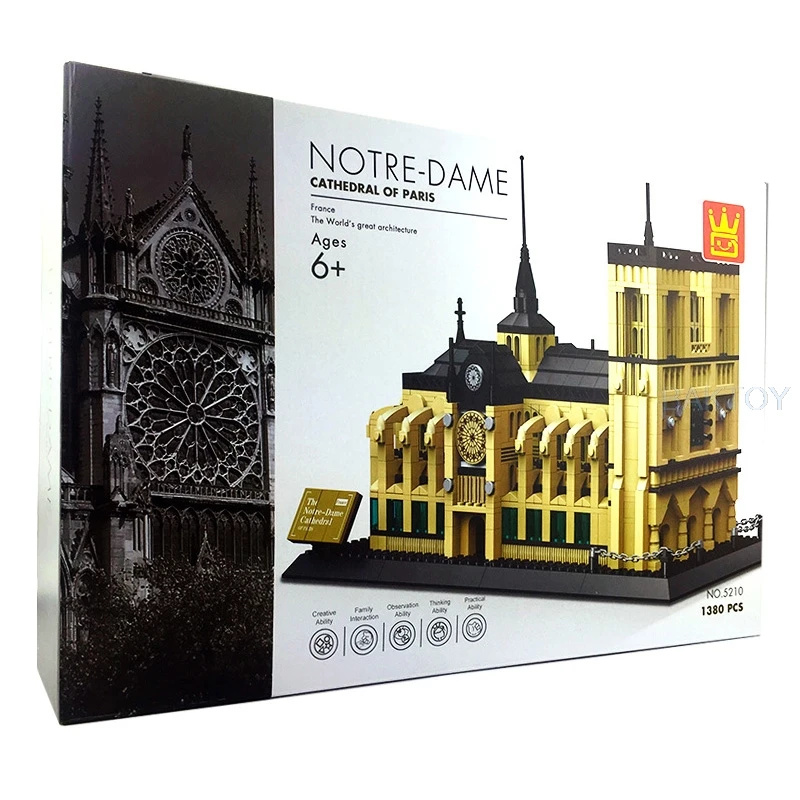 lego architecture notre dame