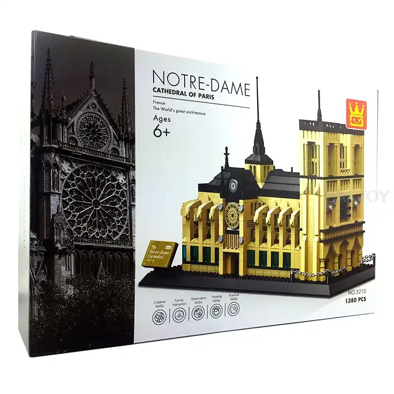 notre dame lego architecture