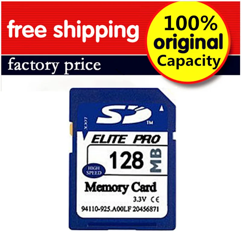 Factory Wholesale 10pcs/lot 100 Real Capacity Memory Sd Card Cartao De Memoria Free Shipping