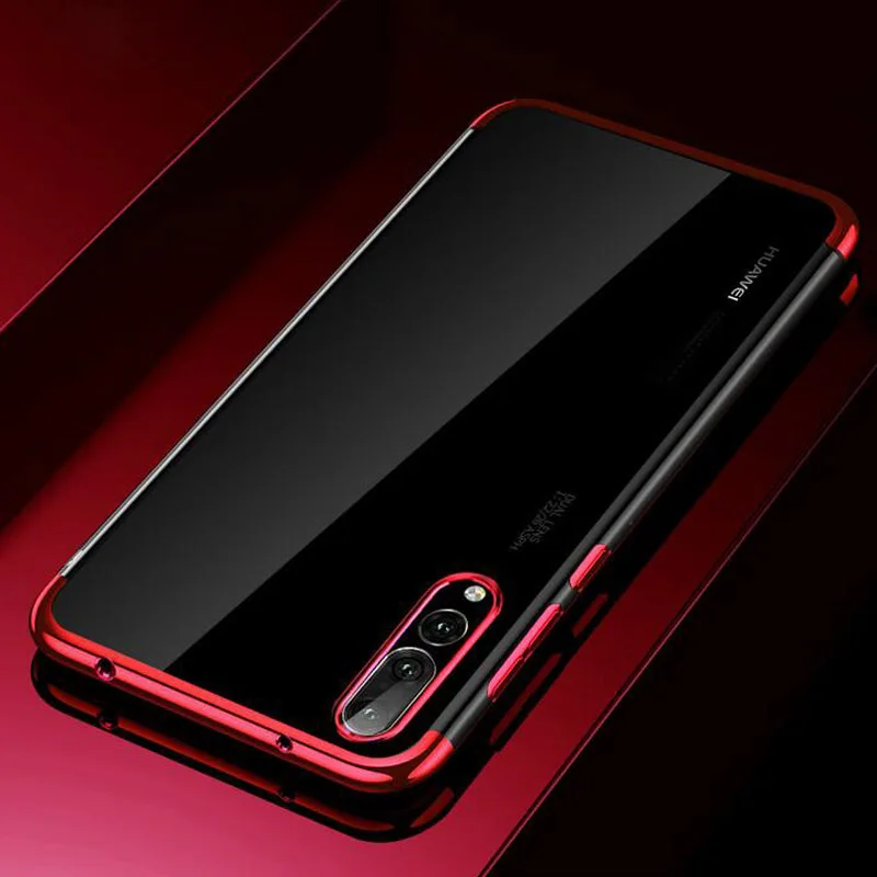 Luxury Slim Case For Huawei P20 P20 Lite P20 Pro P Smart Back Cover Transparent TPU Clear Soft Case For Huawei P9 P10 Lite Capas (25)