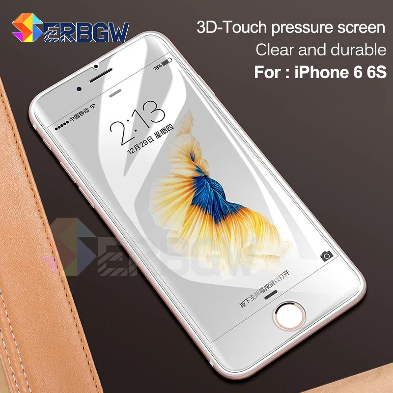 Goedkoop 9 H Hard 2.5D Screen Protector Film voor iPhone 6 6 S 7 8 Plus X gehard Glas voor iPhone 5 5 S SE 6 6 S 7 8 Screen beschermfolie