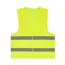 GZRIVERRUN высокая видимость Предупреждение светоотражающий жилет безопасности желтый жилет Франция