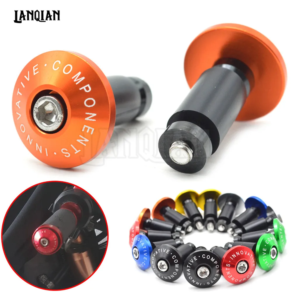

Universal 7/8 motorcycle handlebar ends grips Anti Vibration Silder Plug for KAWASAKI KLX KX 65 85 100 125 250 250F 450F KLX125