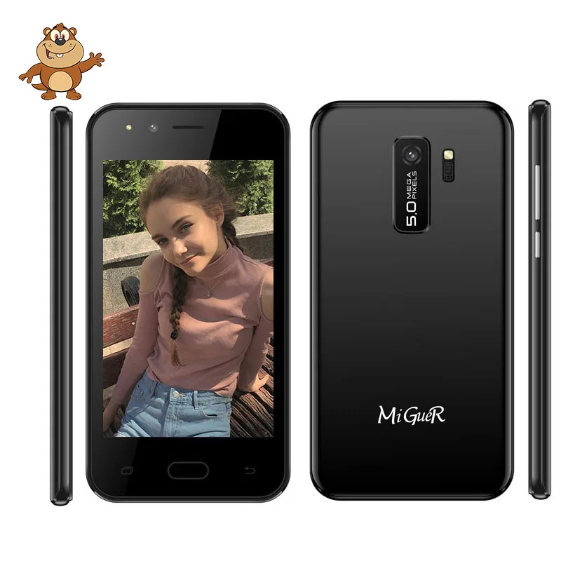 MiGueR MAX 8 3g мобильный телефон 4 0 дюймов HD 5MP 1 Гб ram rom MTK6580 четырехъядерный Android 6