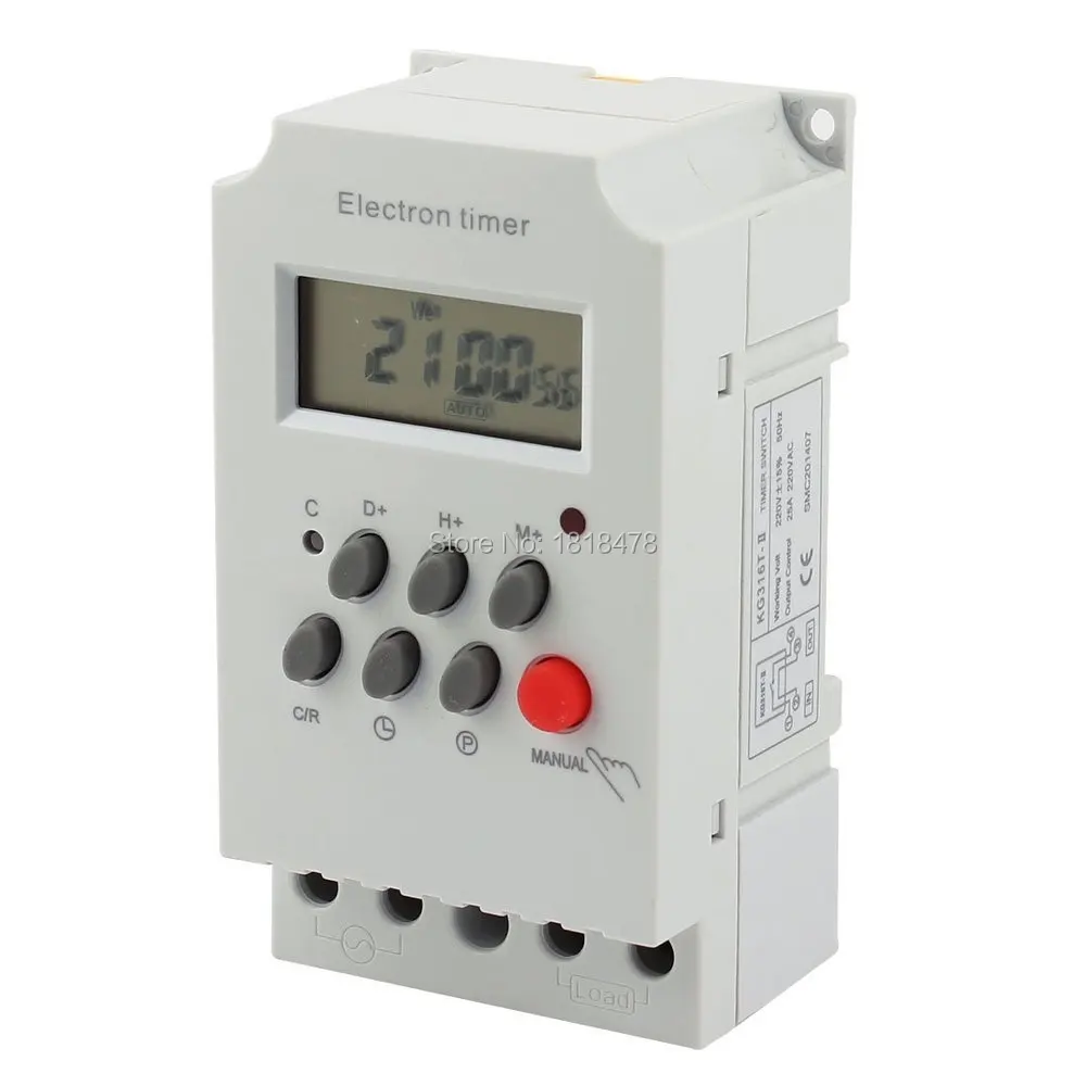 220V Programmable Electronic Timer Switch KG316T IIin Timers from Tools on