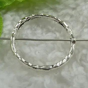 

240 pieces antique silver nice spacers 22mm #1411