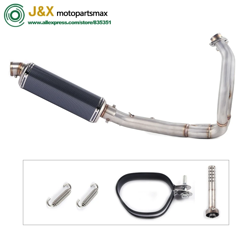 Полная система без застежки для kawasaki ER6N ER6F NINJA650R 2012 2016 Ninja650 Z650 мотоциклетный