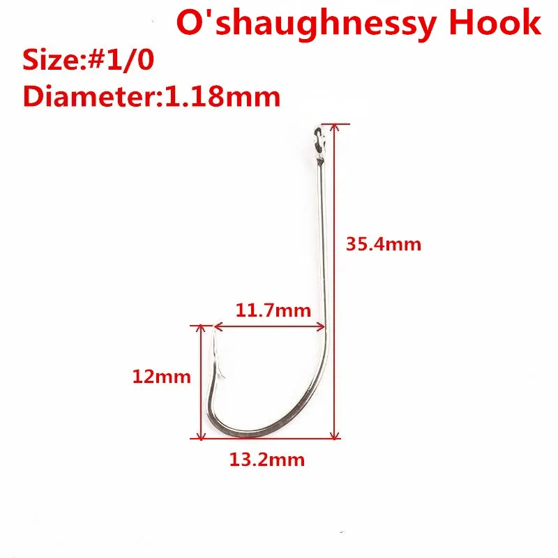 Рыболовные джиг Крючки О 'Шонесси Крючки#1/0-6/0 универсальная приманка для рыболовного крючка отделка снасти бас кривошипный рыболовный крючок Pesca