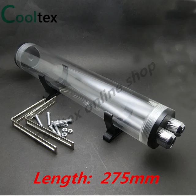 Best Offers 100% New 275mm Cylindrical Acrylic Water Tank For Computer Water Cooling Tank Cooler With Installation Accessories Best Offers 100% New 275mm Cylindrical Acrylic Water Tank For Computer Water Cooling Tank Cooler With Installation Accessories