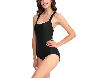 

Women's One-piece Swimsuit/Swimwear Solid Color/Sexy /Cross