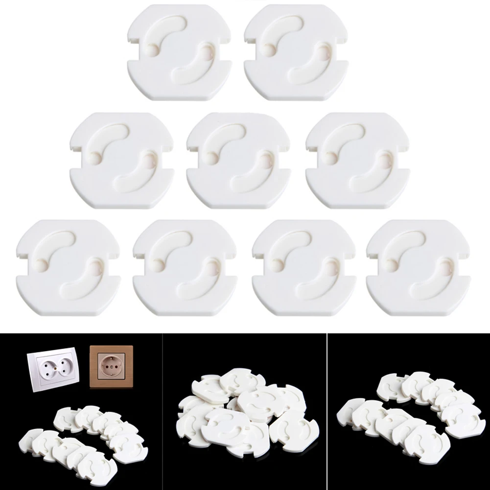 

10pcs EU Power Socket Outlet Plug Protective Cover Baby Child Safety Protector