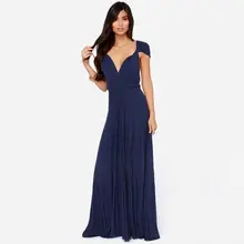 Hot Women Summer Transformer Long Dress 2016 New Fashion High Street Sexy Backless Tropical Bohemian Cotton Maxi Dresses T6157