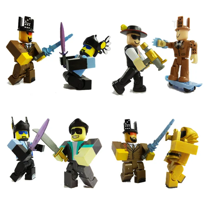 2018 Hot New Roblox Figure Toys 7cm Pvc Roblox Men Game Figurine - 6pcs set hot roblox figure jugetes 2018 7cm pvc game figuras roblox boys toys for