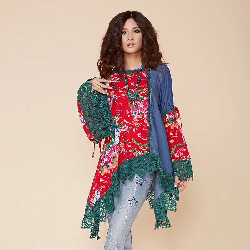 BOHOCHIC Diseño Original Nacional Étnico de La Vendimia