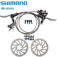 SHIMANO Bike Brake M365 Mountain MTB Bicycle Hydraulic Disc Brake Left & Right Lever 750/1350mm parts