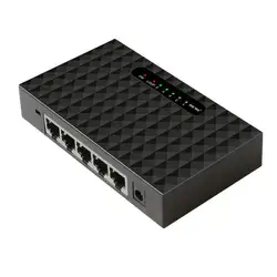 10/100 Мбит/с 5 Порты Fast Ethernet LAN RJ45 Vlan сетевой коммутатор Switcher концентратор настольный ПК с ЕС/ адаптер США оптовая продажа