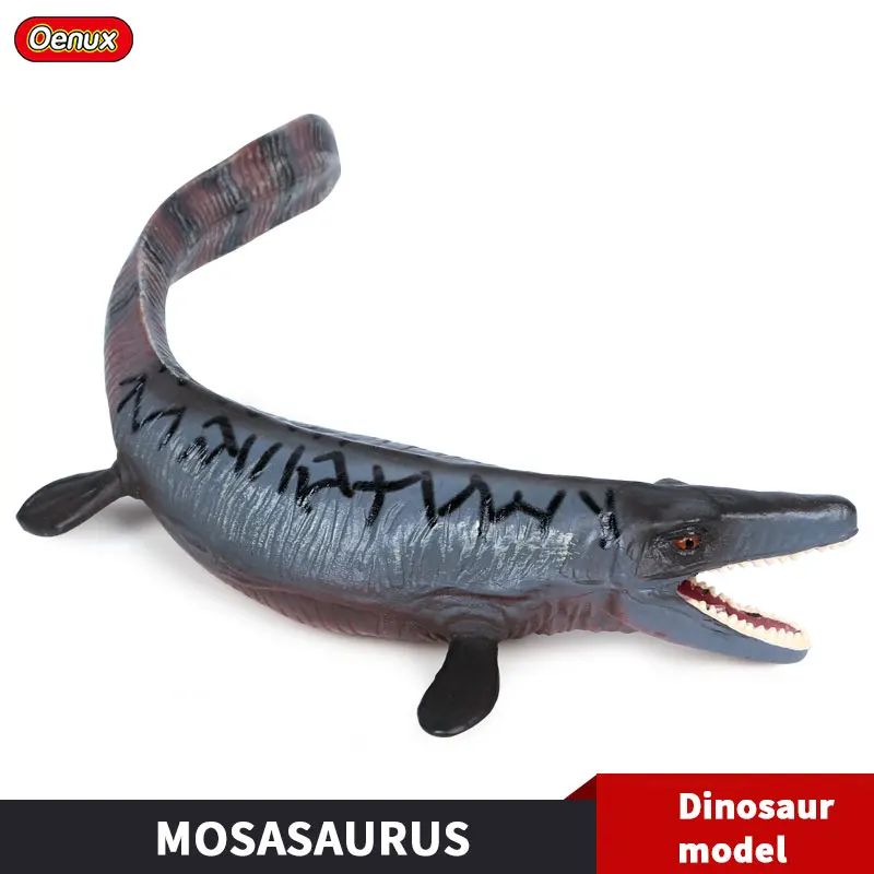 Oenux оригинальный морской жизни Tylosaurus моделирование Mosasaur Юрского Периода Динозавры Животные модель фигурки героев Развивающие игрушки для