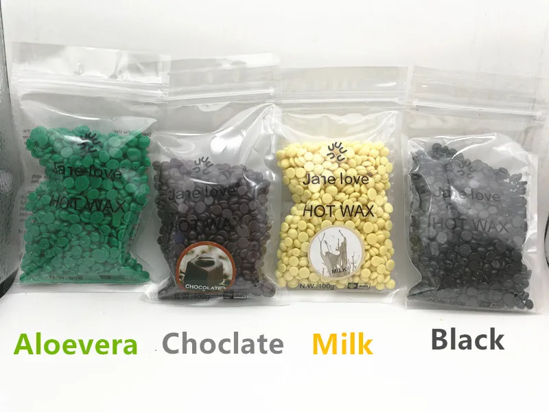Harga 100G Lilin Panas Tubuh Keras Lilin Depilatory Mutiara Lilin untuk Hair Removal Terbaik Jual Produk Kulit Hidung Bikini Sempurna waxing Kit