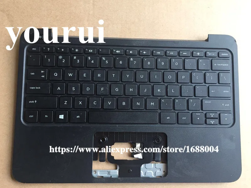 Для hp павильон X360 11-k 11-k117cl верхняя крышка с клавиатурой BL US клавиатура 809543-001 аккумулятор большой емкости