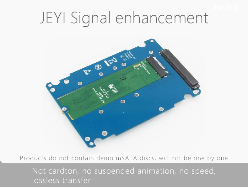 JEYI S118 NGFF в SATA SSD BOX SATAIII 2,5 'SSD 2230 2242 2260 2280 мм NGFF к 22Pin SATA 80 мм m.2 к SATA M.2 NGFF в SATA 3 SSD