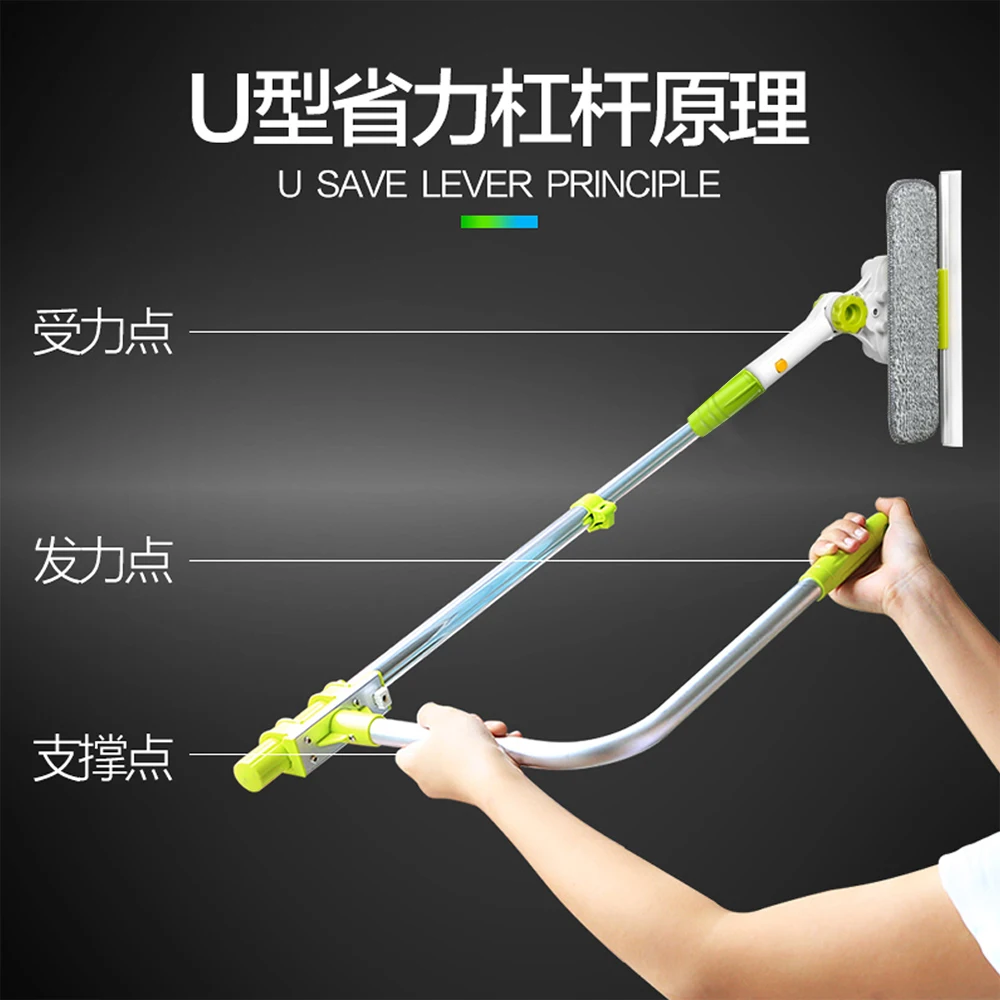 Brush for windows telescopic Multifunction High-rise window home cleaning tools hobot brush for washing windows dust cleaning