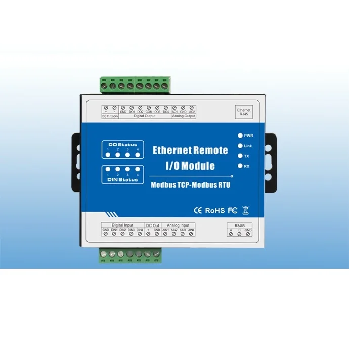 10 мГц Высокая Скорость Счетчик импульсов Modbus Ethernet I0 модуль расширения|Крышки