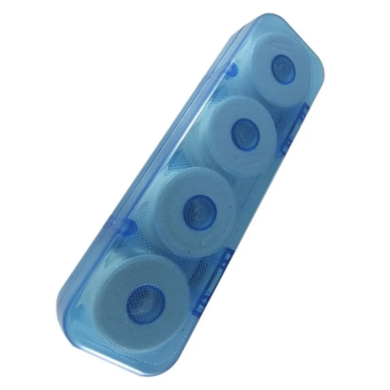 

High transparent Fishing Tools 8-axis main line box fishing line storage box blue PC material