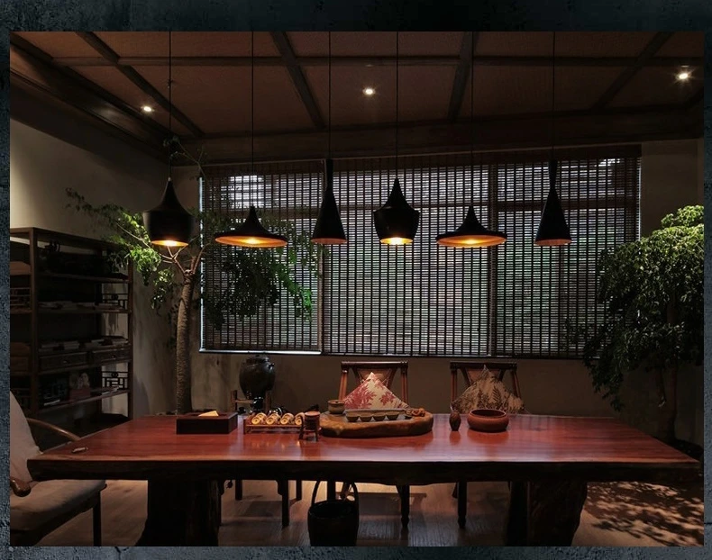Винтажный подвесной светильник Лофт лампа скандинавский подвесной Ресторан кухонный светильник с золотой внутренней отделкой домашний промышленный светильник