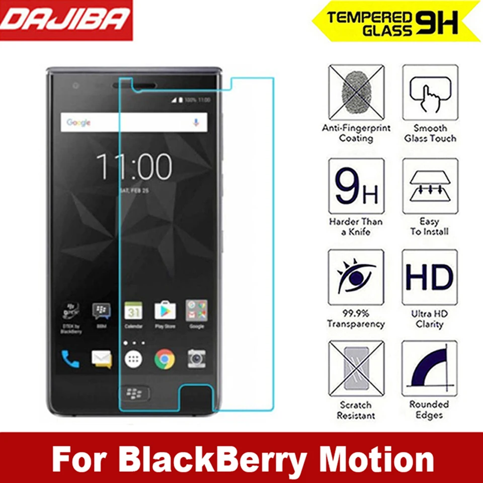 9 H 2.5D Закаленное стекло для BlackBerry Motion протектор Передняя пленка взрывозащищенные
