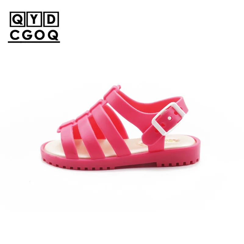 Классические римские сандалии для девочек Mini Melissa новинка 2019 Желейная обувь