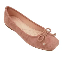 new ballet flat Korean version peas shoes comfortable casual shoes pregnant women mother shoes large size women's shoes