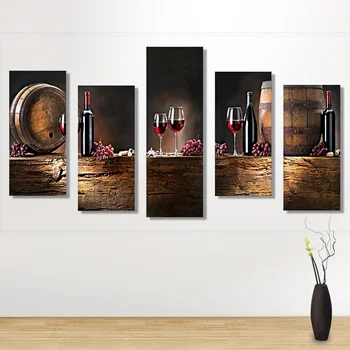 

Full drill Diamond embroidery Table Red wine 5D DIY diamond painting Cross Stitch Multi-picture Gift Home Decoration