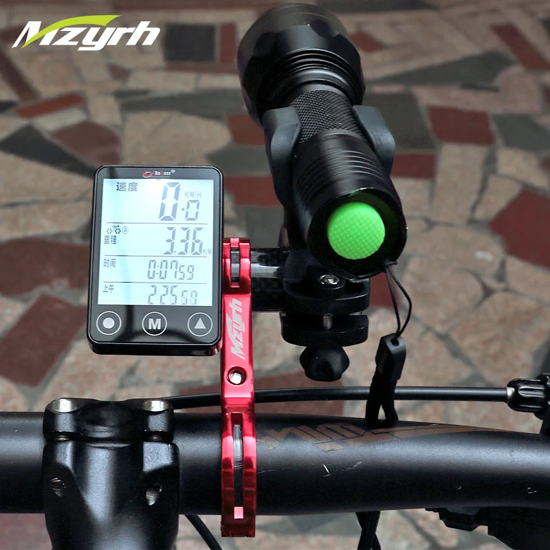Дорожный велосипед MTB велосипед сплав углерода удлинитель руля Крепление-расширитель держатель для светильник для компьютера лампа кронштейн для фонарика 31,8 мм